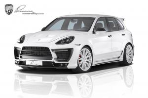 2012 Porsche Cayenne CLR558 GT White by Lumma Design